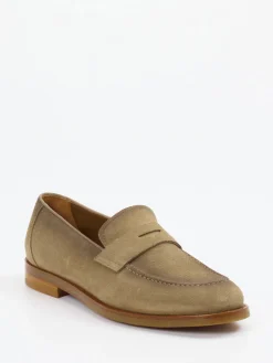 – Loafer aus Veloursleder sandbeige*Konstantin Starke Outlet
