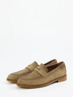 – Loafer aus Veloursleder sandbeige*Konstantin Starke Outlet