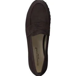 Damen Konstantin Starke – Loafer aus Veloursleder Dunkel