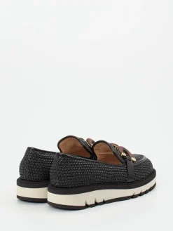 Damen Konstantin Starke – Loafer aus Bastgeflecht