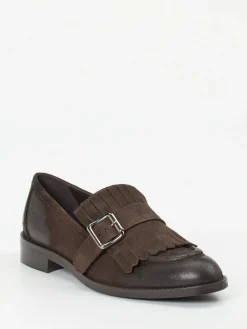 – Loafer aus Veloursleder Dunkel*Konstantin Starke Online