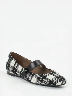 Damen Konstantin Starke – Mary Janes aus Bouclé-Textil