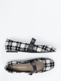 Damen Konstantin Starke – Mary Janes aus Bouclé-Textil