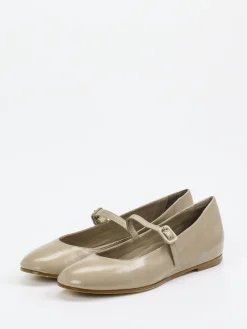 – Mary Janes aus Lammleder in Taupe*Konstantin Starke Sale