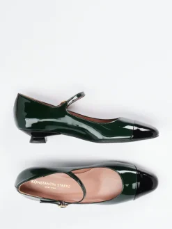 Damen Konstantin Starke – Mary Janes aus Lackleder dunkel