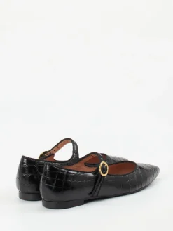 Damen Konstantin Starke – Mary Janes aus geprägtem Leder