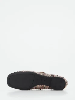 Damen Konstantin Starke – Mary Janes aus Bouclé mit Lackdetail