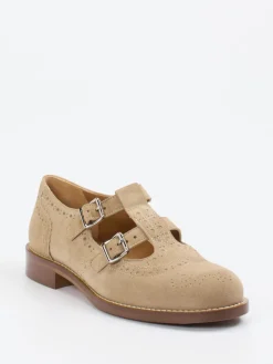 Damen Konstantin Starke – Mary-Jane-Halbschuh aus Veloursleder