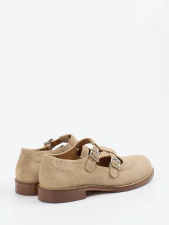 Damen Konstantin Starke – Mary-Jane-Halbschuh aus Veloursleder