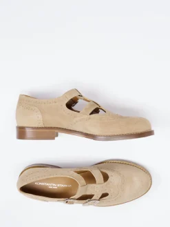 Damen Konstantin Starke – Mary-Jane-Halbschuh aus Veloursleder