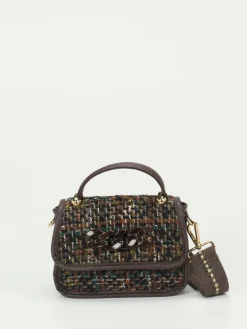 – Mini-Bag aus Textil Dunkel*Konstantin Starke