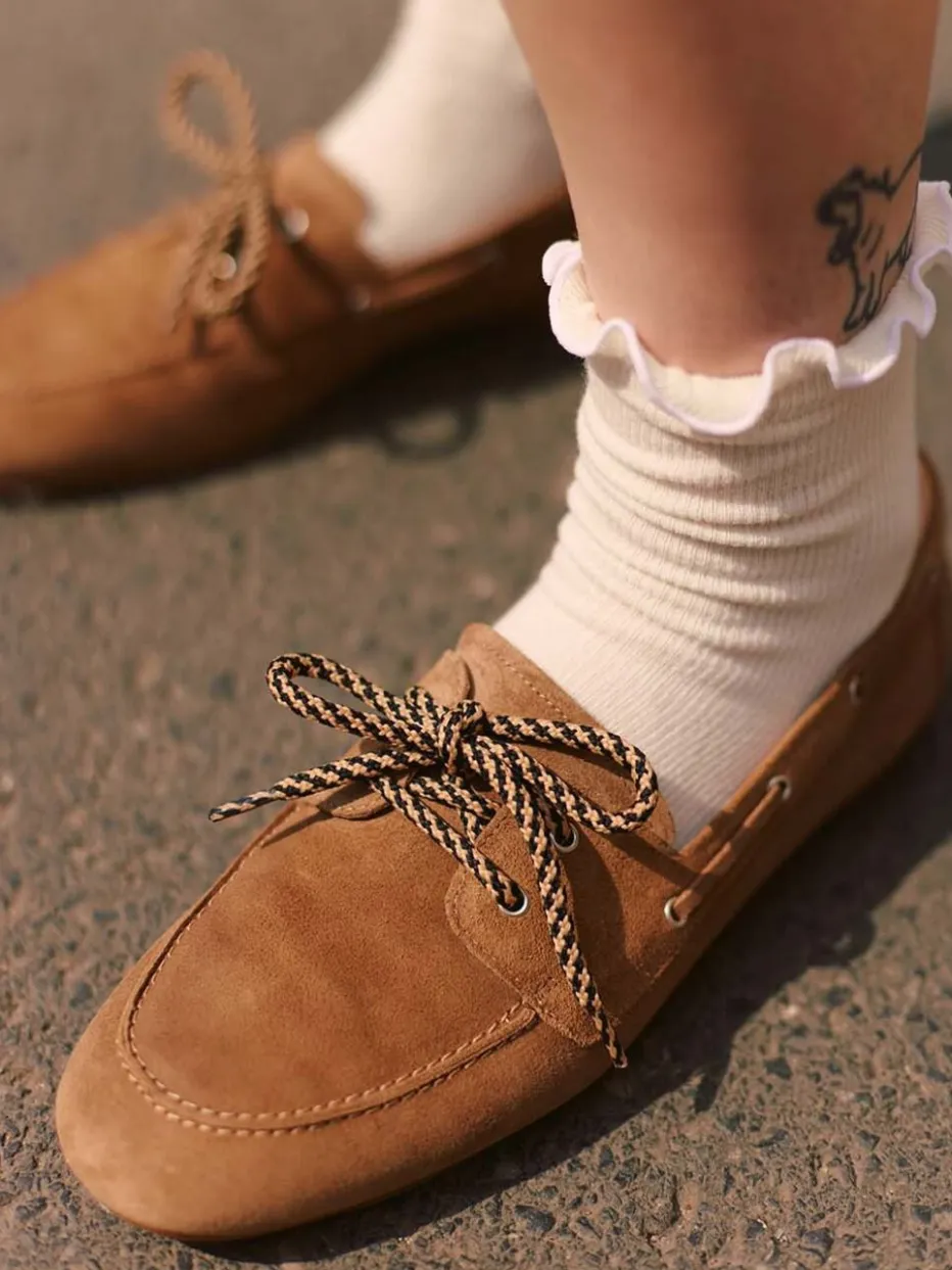 – Mokassin aus Veloursleder Sand*Konstantin Starke Outlet