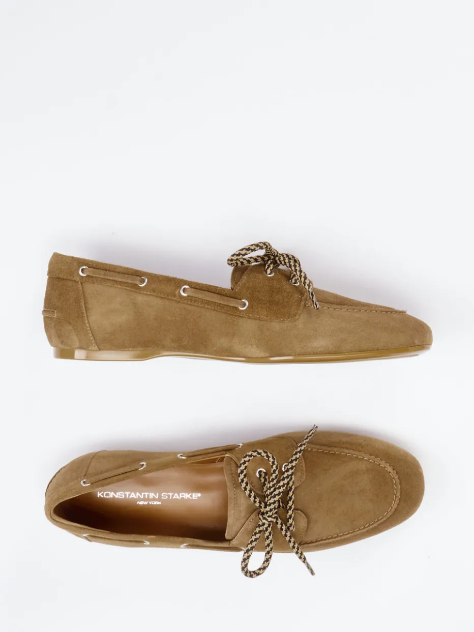 – Mokassin aus Veloursleder Sand*Konstantin Starke Outlet
