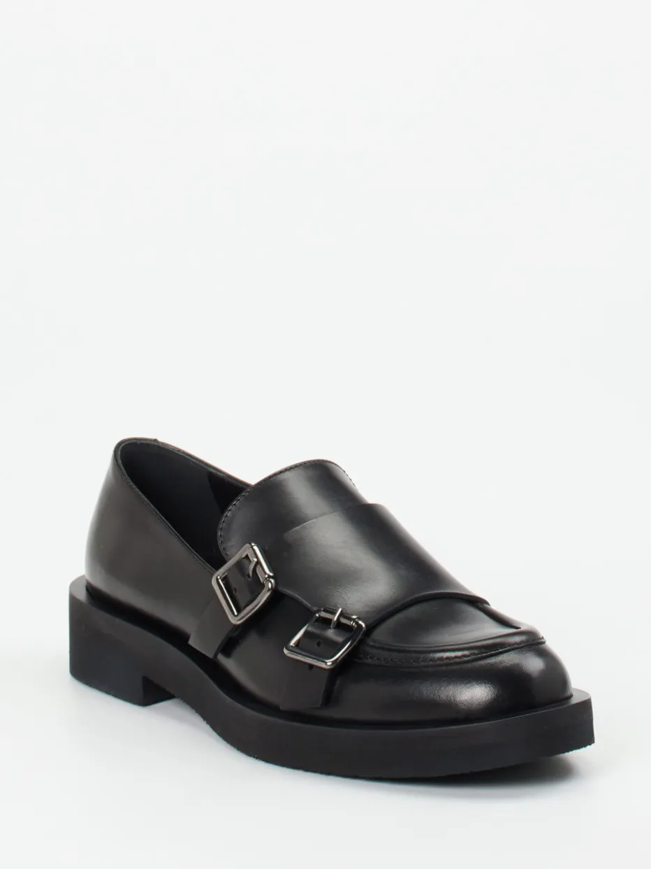 Damen Konstantin Starke – Monkstrap-Loafer aus Kalbleder
