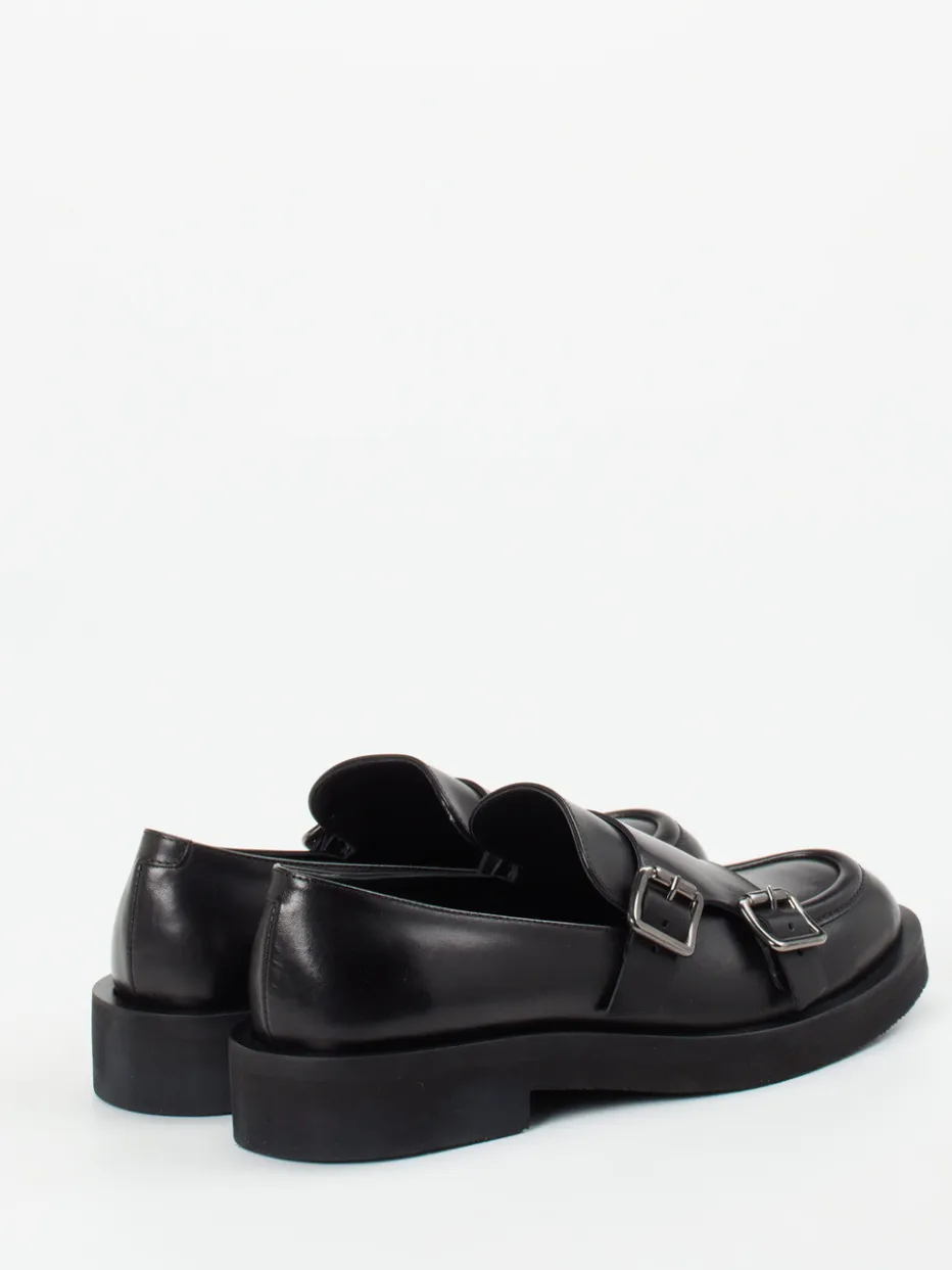 Damen Konstantin Starke – Monkstrap-Loafer aus Kalbleder