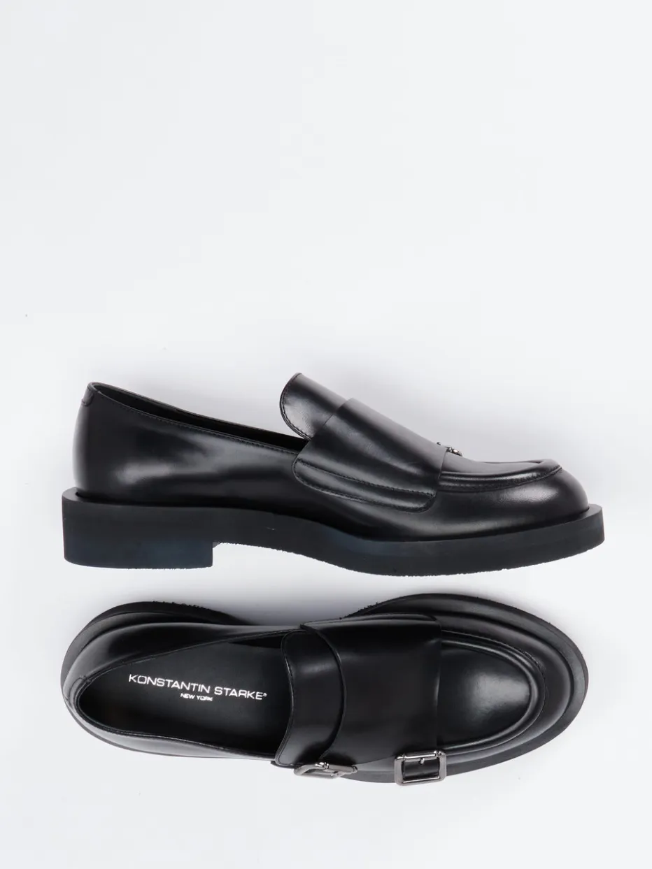 Damen Konstantin Starke – Monkstrap-Loafer aus Kalbleder