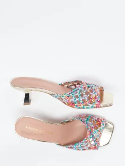 Damen Konstantin Starke – Mules aus Flechtleder color