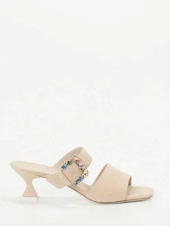 – Mules aus Veloursleder*Konstantin Starke New