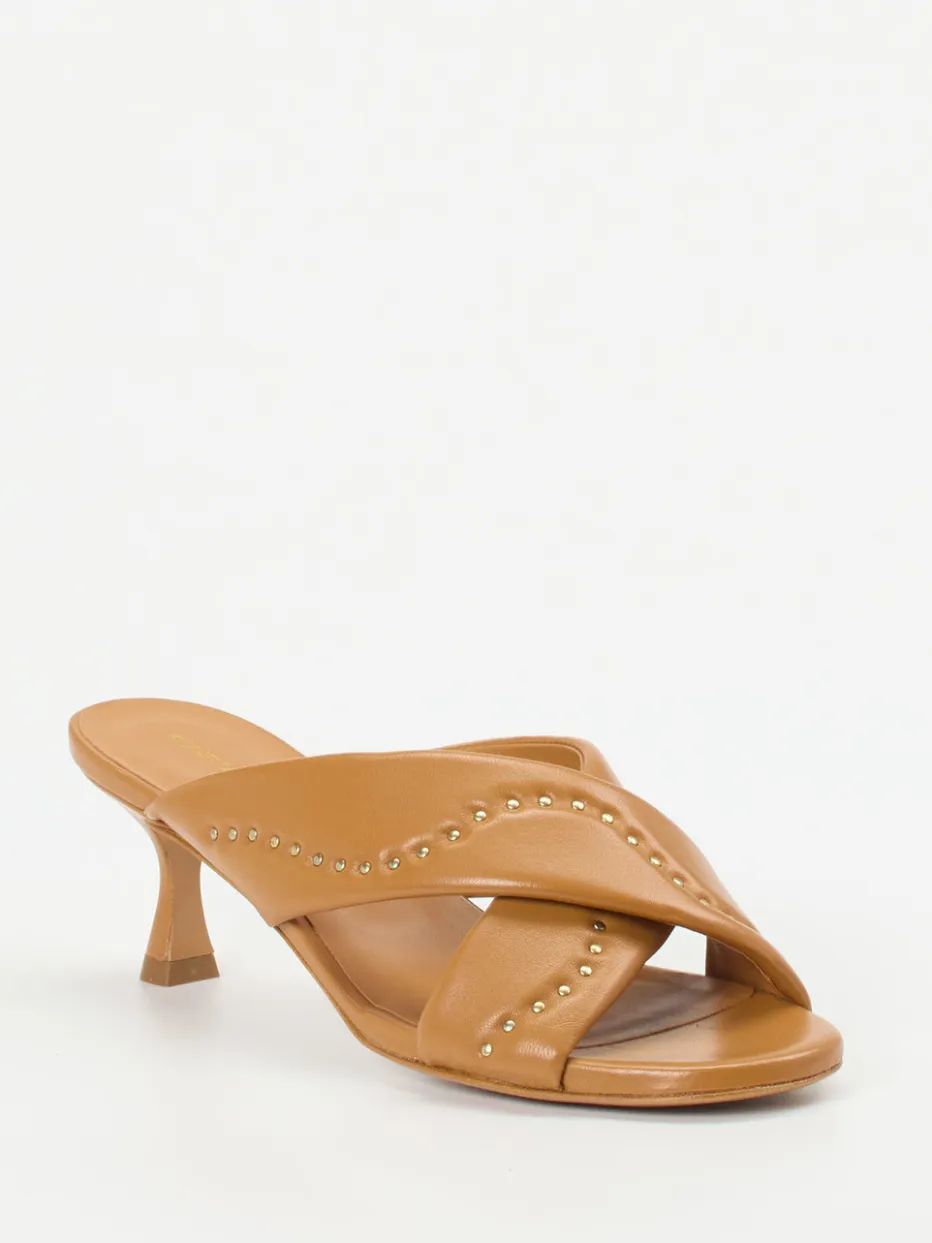 – Mules aus Lammleder Cognac*Konstantin Starke Outlet