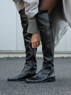 Damen Konstantin Starke – Overknee-Stiefel aus Lammleder