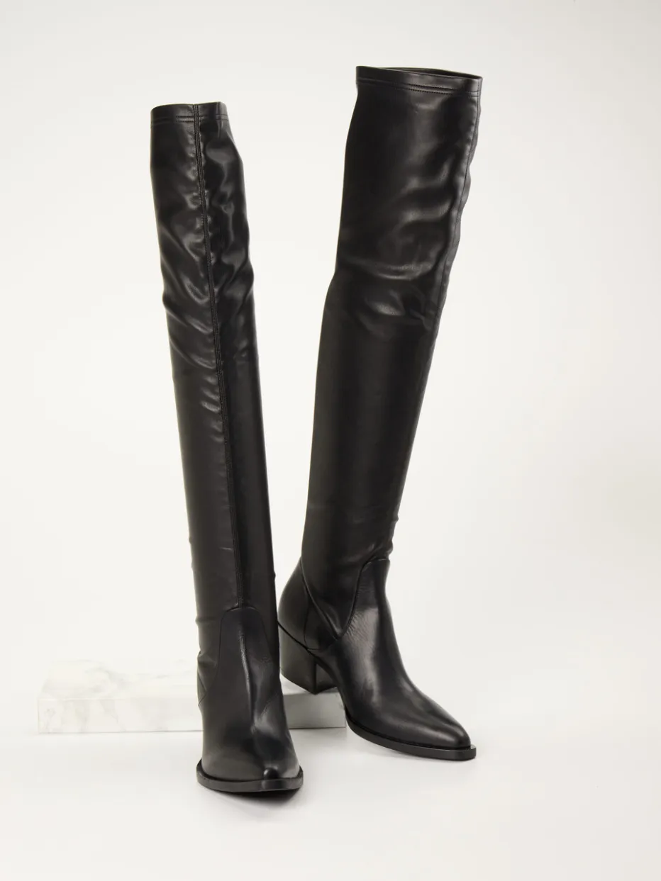 Damen Konstantin Starke – Overknee-Stiefel aus Kalbleder