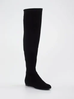 Damen Konstantin Starke – Overknees aus Stretch-Veloursleder