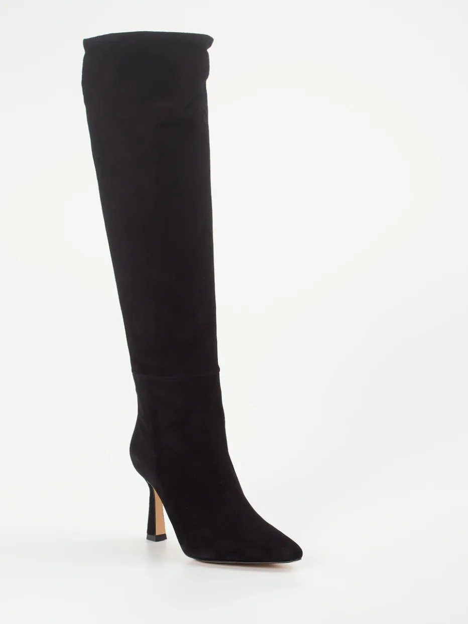 – Overknee-Stiefel aus Veloursleder*Konstantin Starke