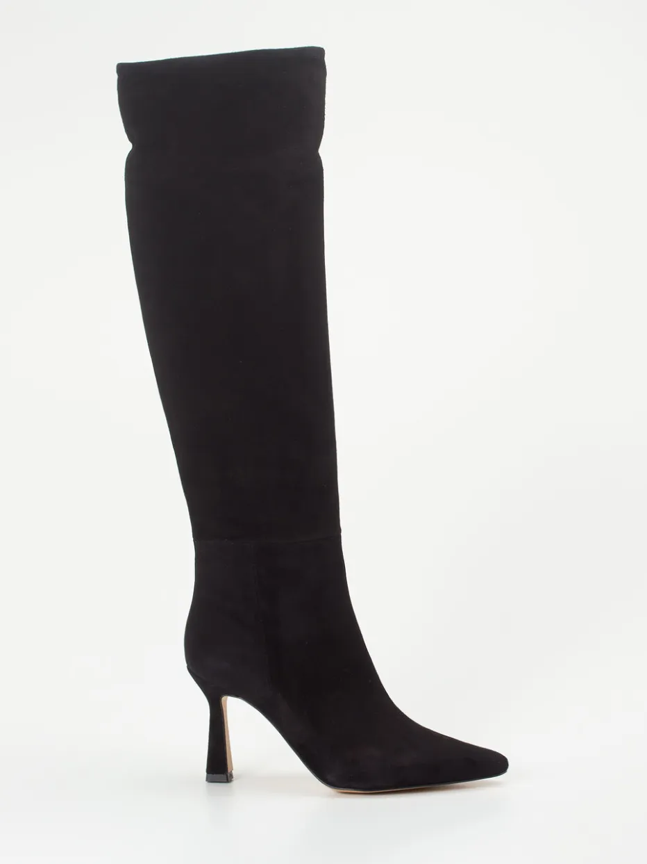 – Overknee-Stiefel aus Veloursleder*Konstantin Starke