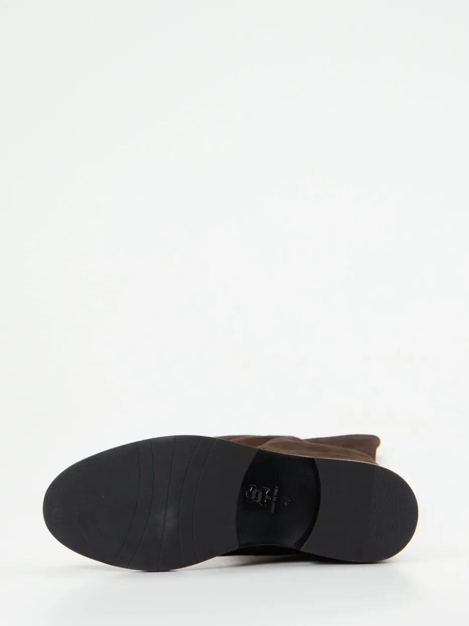 – Overknees aus Veloursleder dunkel*Konstantin Starke Hot