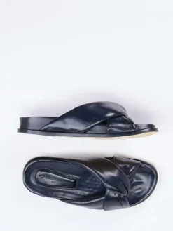 Damen Konstantin Starke – Pantolette aus Lammleder in Schwarz