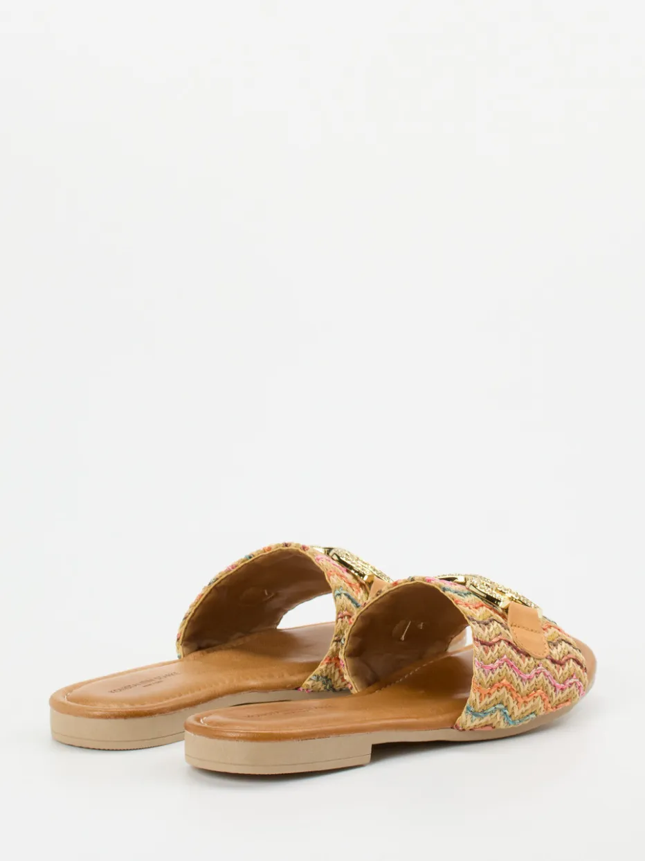 – Pantolette aus Bastgeflecht color*Konstantin Starke New