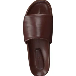 Herren Konstantin Starke – Pantolette aus Lammleder Dunkel