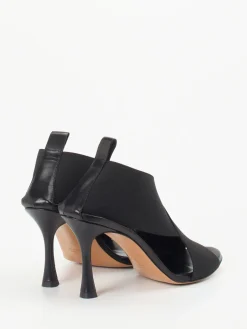 Damen Konstantin Starke – Peep-Toe Stiefelette aus Stretch