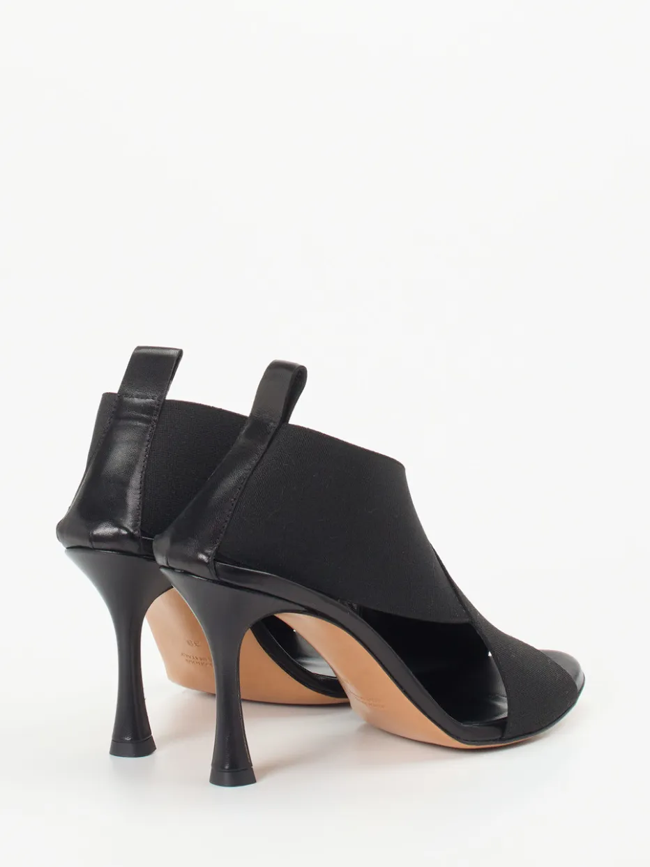 Damen Konstantin Starke – Peep-Toe Stiefelette aus Stretch