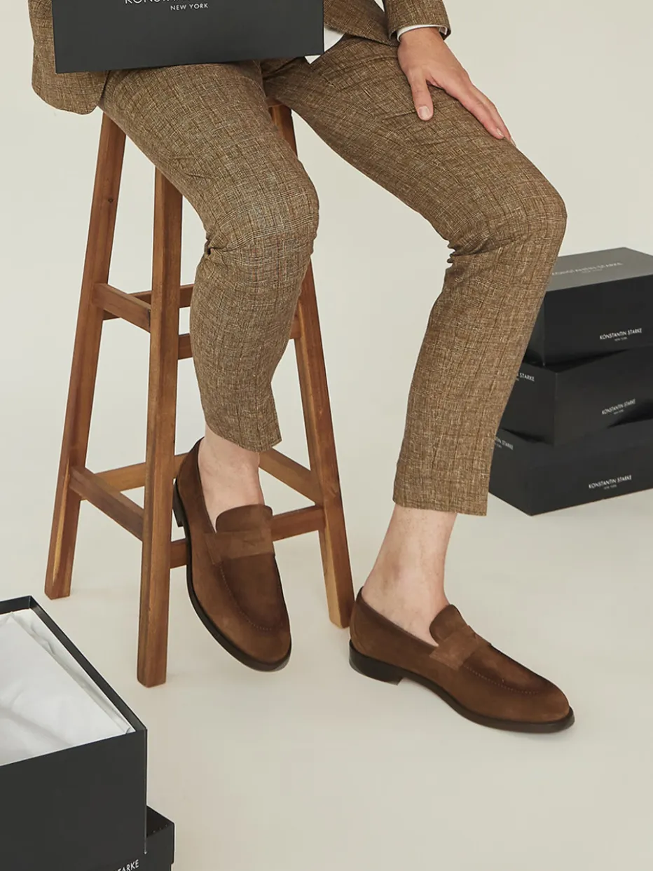 – Penny Loafer aus Veloursleder*Konstantin Starke Best