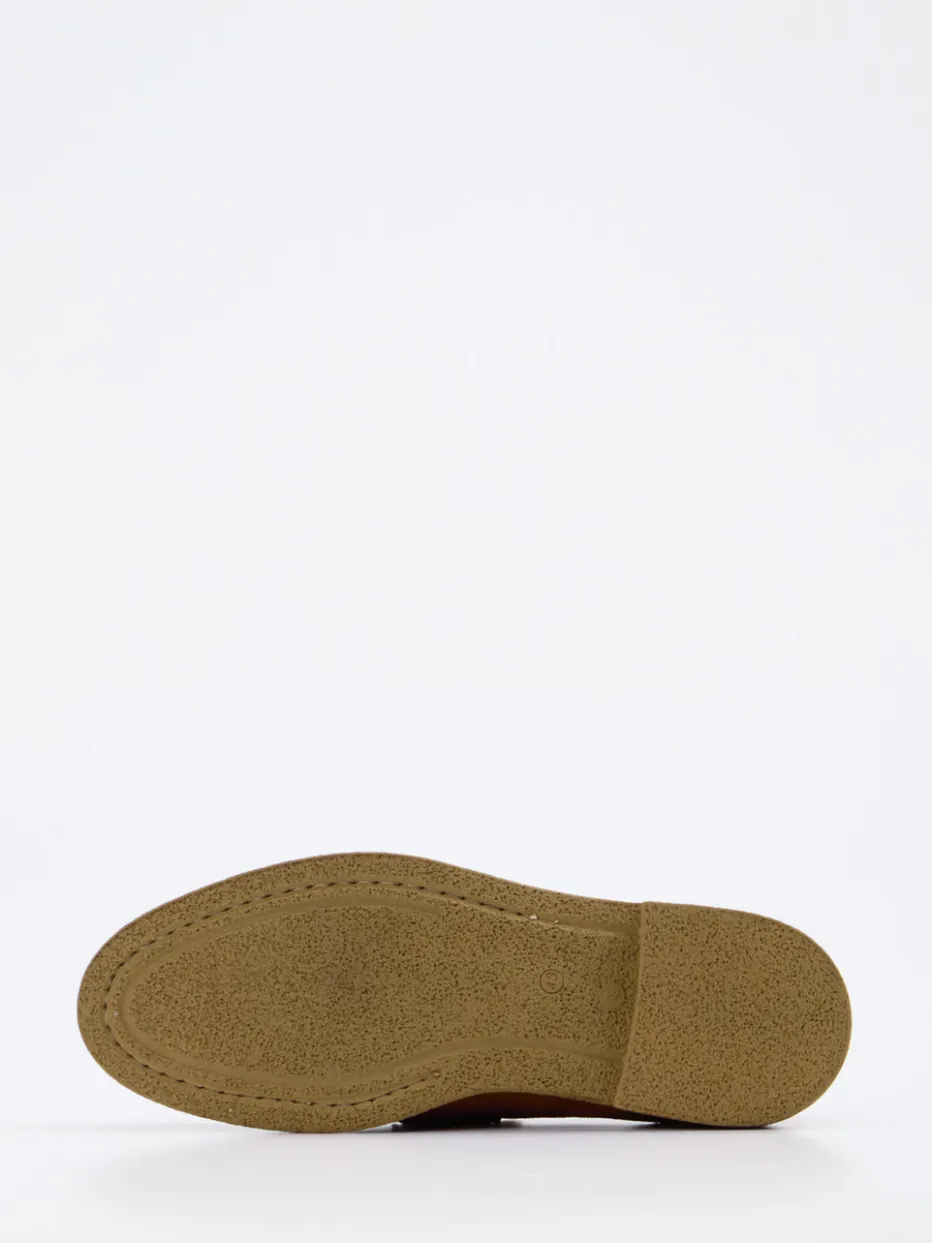 Herren Konstantin Starke – Penny Loafer aus Veloursleder rost