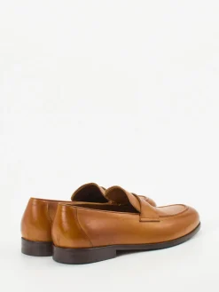 Herren Konstantin Starke – Penny Loafer aus Büffelleder cognac