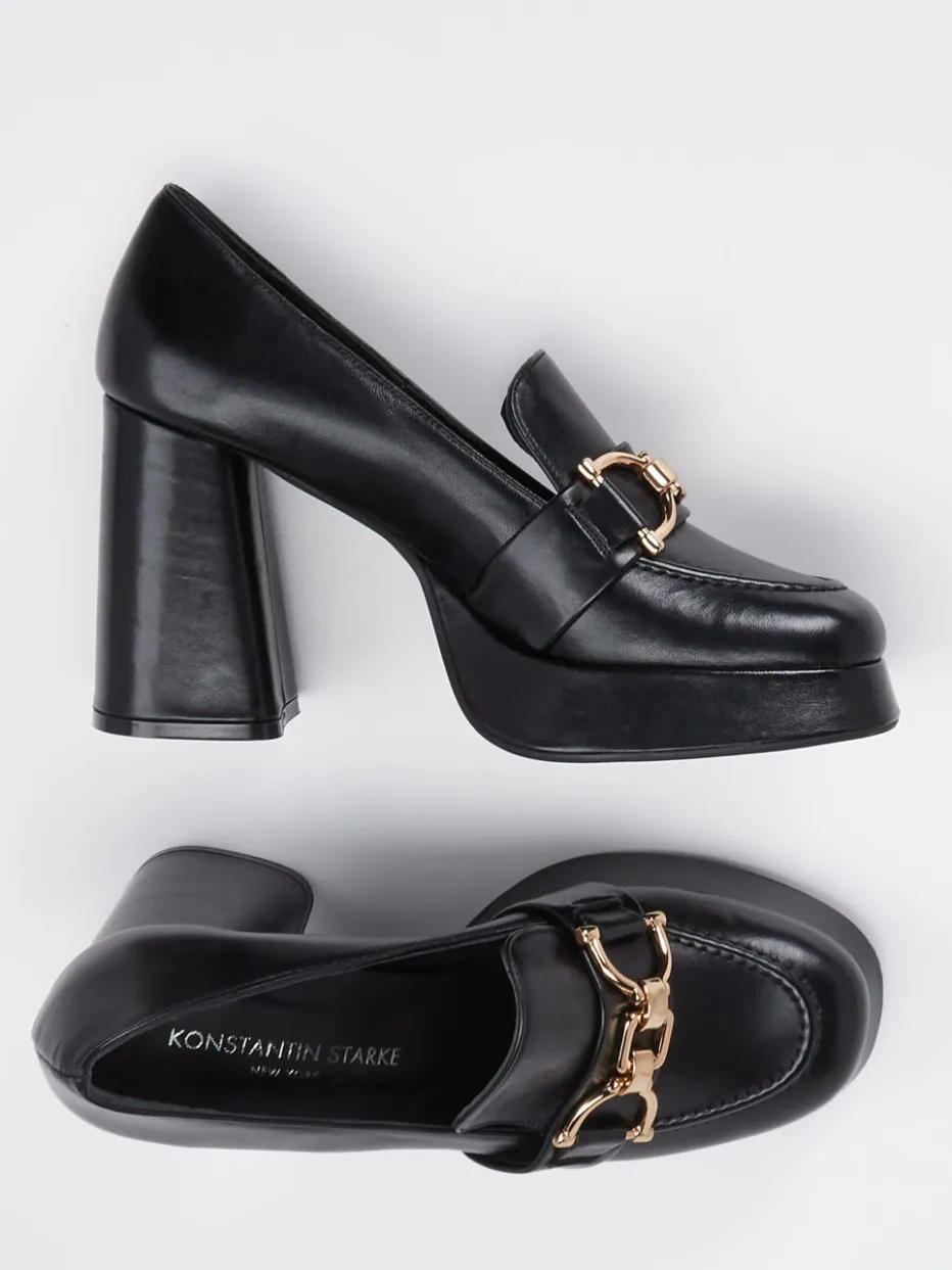 Damen Konstantin Starke – Plateau-Loafer aus Lammleder