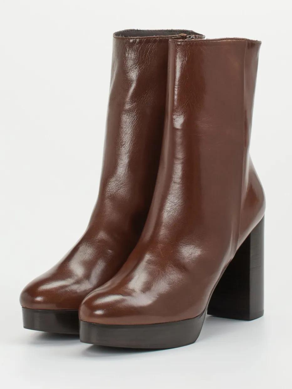 Damen Konstantin Starke – Plateau-Stiefelette aus Lammleder