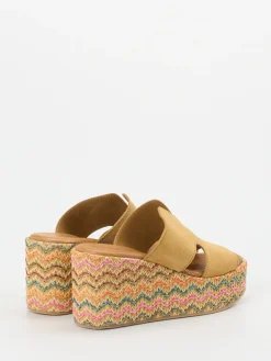 – Plateau-Pantoletten aus Veloursleder*Konstantin Starke Clearance