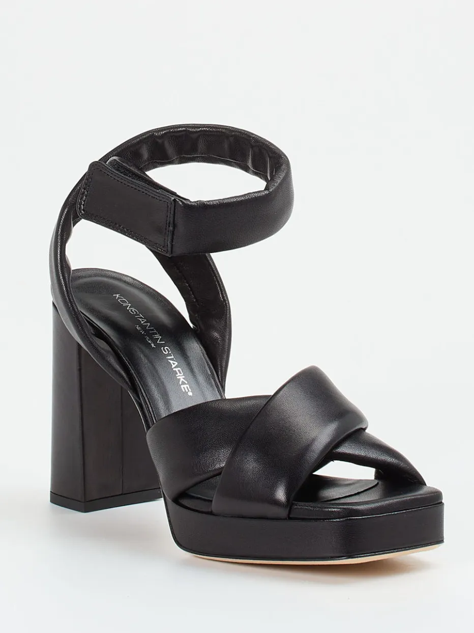 Damen Konstantin Starke – Plateau-Sandalen aus Lammleder