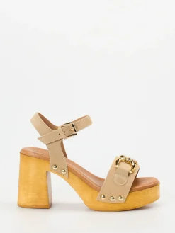 – Plateau-Sandalen aus Veloursleder*Konstantin Starke Outlet