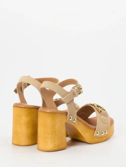 – Plateau-Sandalen aus Veloursleder*Konstantin Starke Outlet