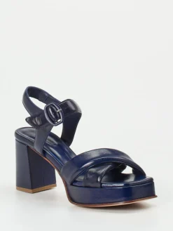 – Plateau-Sandalen aus Lammleder Tinten*Konstantin Starke Sale