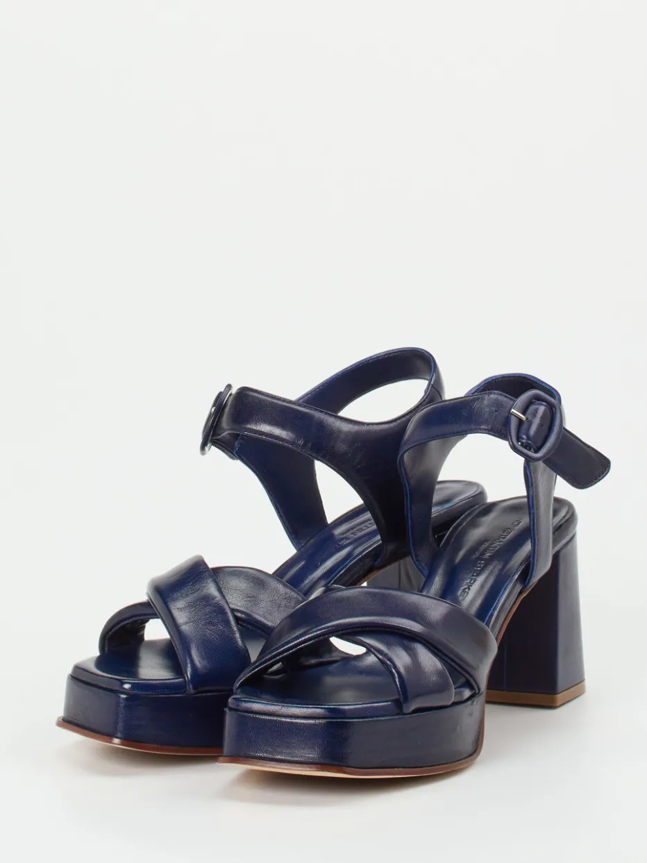 – Plateau-Sandalen aus Lammleder Tinten*Konstantin Starke Sale