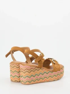 – Plateausandalen aus Veloursleder*Konstantin Starke Best