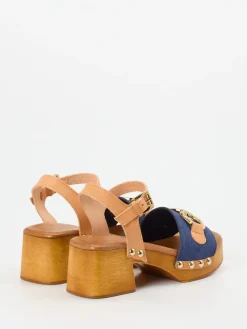 Damen Konstantin Starke – Plateau-Sandalen aus Veloursleder