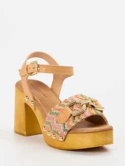 – Plateausandalen aus Veloursleder*Konstantin Starke Outlet