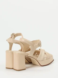 – Plateau-Sandaletten aus Lammleder*Konstantin Starke Hot