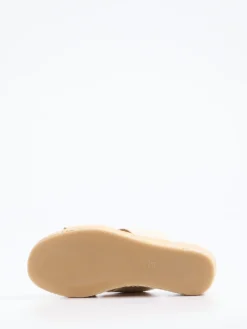 – Plateau-Pantoletten aus Kalbleder creme*Konstantin Starke Sale